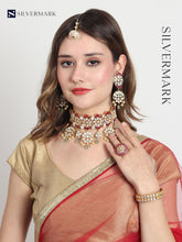 Nora Sterling Silver Polki Necklace